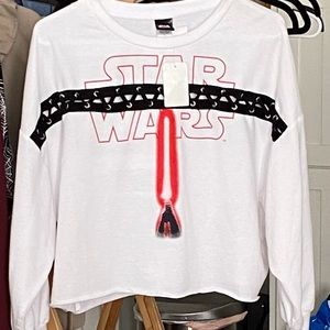Star Wars Crop Top NWT Juniors XL